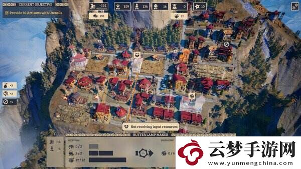 山脈城市建造游戲峰頂王國Steam開啟搶先體驗