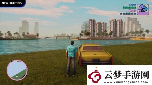俠盜獵車手三部曲終極版更新后光照對比視頻