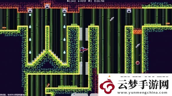 瞬移機(jī)制2D精準(zhǔn)平臺游戲忍者明Demo上線Steam