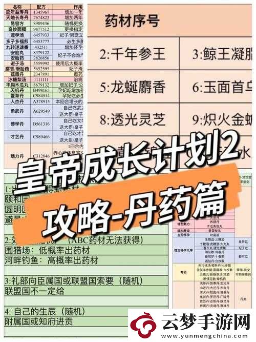 皇帝成長計劃2攻略寶典