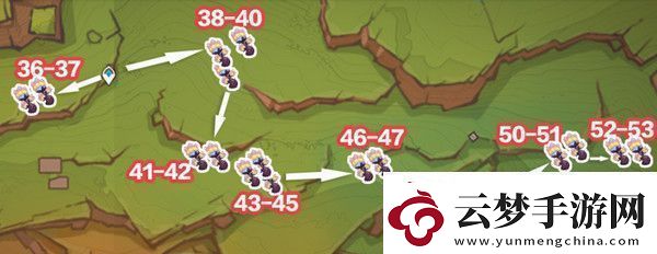 原神肉龍掌采集路線(xiàn)大全