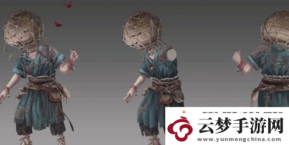 明末：淵虛之羽新角色原畫：衣著襤褸的神秘人物
