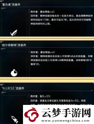 硬核機甲啟示金配件圖鑒