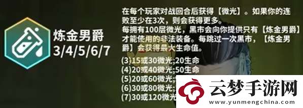 金鏟鏟之戰(zhàn)s13煉金男爵收菜攻略