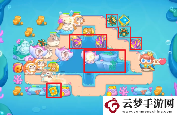 保衛(wèi)蘿卜4海的閨女第109關(guān)怎么過