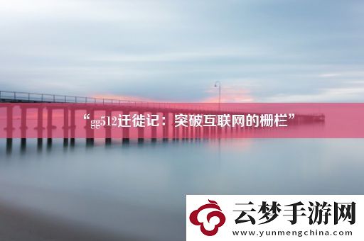 “gg512遷徙記：突破互聯(lián)網(wǎng)的柵欄”