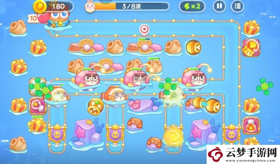 保衛(wèi)蘿卜4海的閨女第114關怎么滿星通關