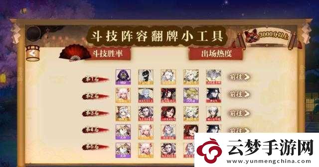 陰陽(yáng)師盾體系中速隊(duì)心得：前五十穩(wěn)定勝率陣容實(shí)踐