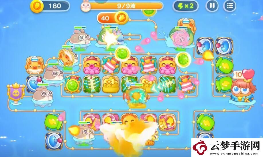 保衛(wèi)蘿卜4海的閨女第79關(guān)怎么過
