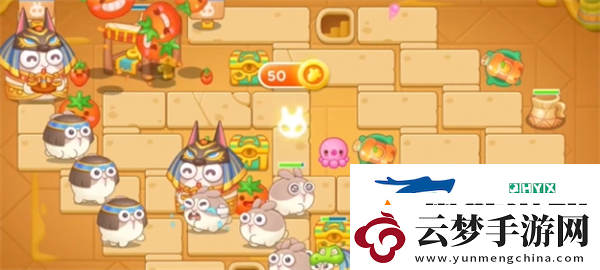 保衛(wèi)蘿卜4法老歸來第105關(guān)怎么過