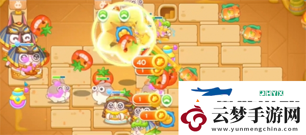 保衛(wèi)蘿卜4法老歸來第105關(guān)怎么過