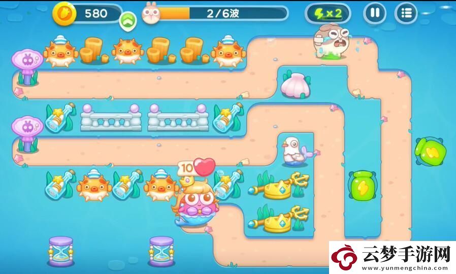 保衛(wèi)蘿卜4海的閨女第39關(guān)怎么過