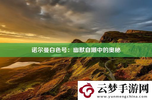 諾爾曼白色號(hào)：幽默自嘲中的奧秘