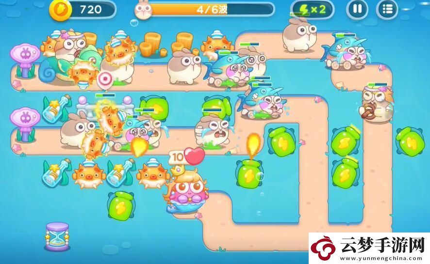 保衛(wèi)蘿卜4海的閨女第39關(guān)怎么過