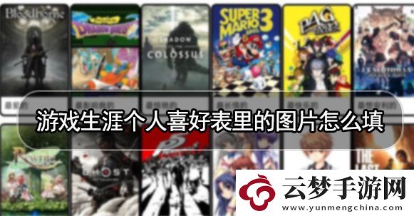 游戲生涯個人喜好表怎么制作-游戲生涯個人喜好表怎么寫