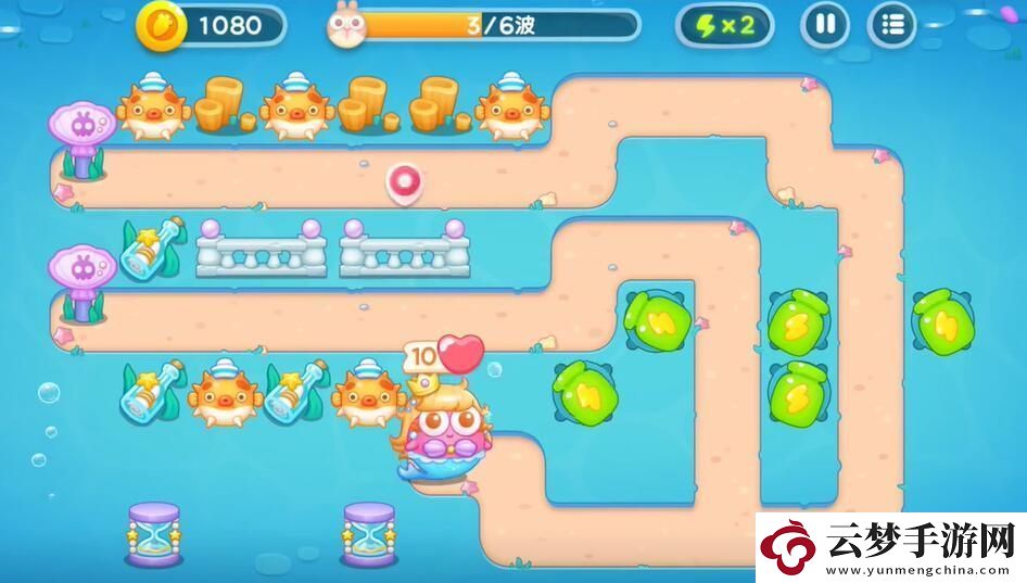 保衛(wèi)蘿卜4海的閨女第39關(guān)怎么過