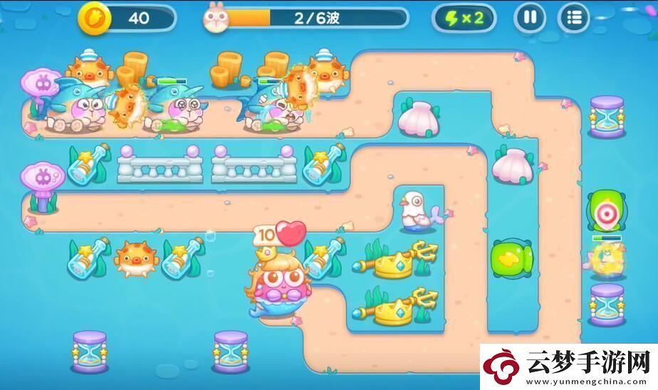 保衛(wèi)蘿卜4海的閨女第39關(guān)怎么過