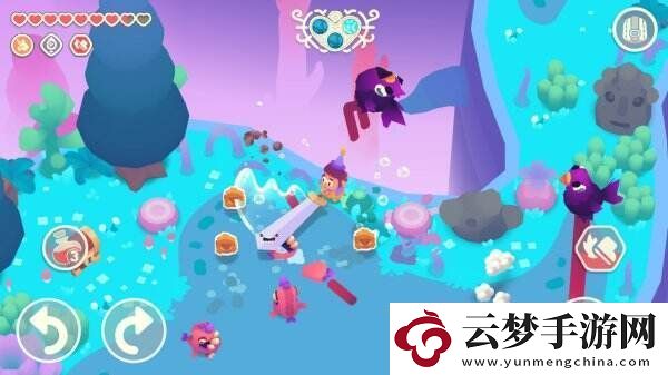 與惡毒的生物戰(zhàn)斗！動作冒險游戲斬斬大冒險上架Steam