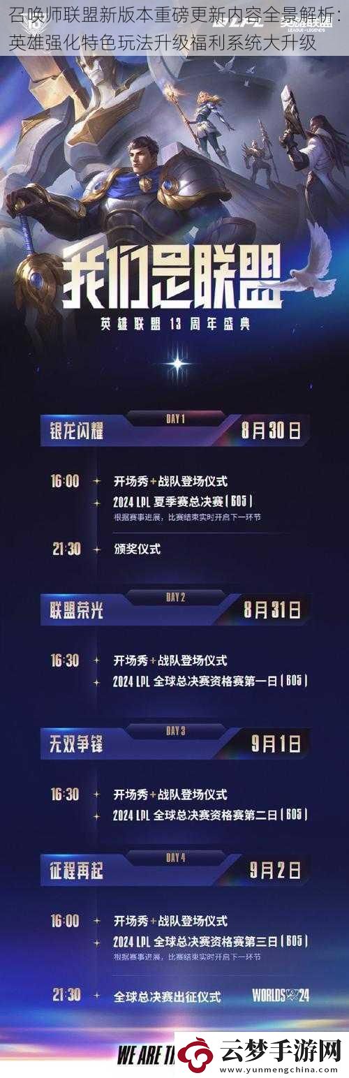 召喚師聯(lián)盟新版本重磅更新內(nèi)容全景解析