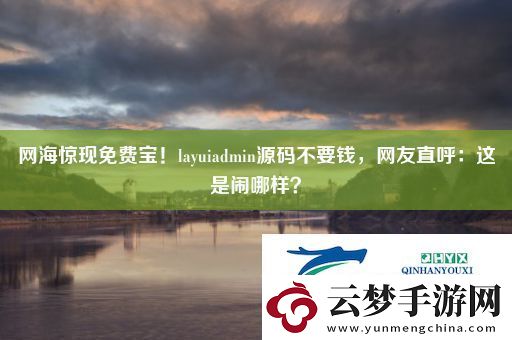 海驚現(xiàn)免費(fèi)寶！layuiadmin源碼不要錢