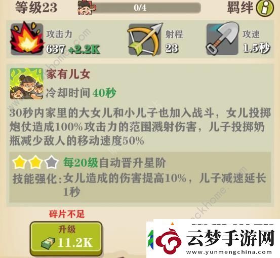 王小屋的屋屋保衛(wèi)戰(zhàn)角色攻略