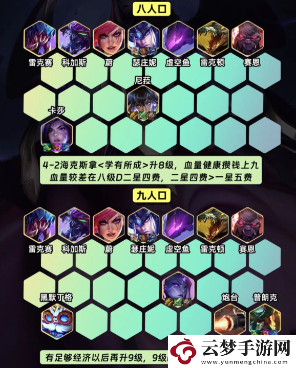 金鏟鏟之戰(zhàn)s9.5格斗九五陣容怎么玩