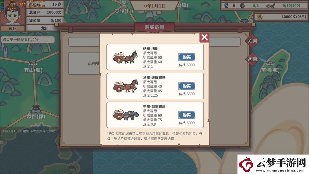 模擬經(jīng)營(yíng)游戲——中華一商