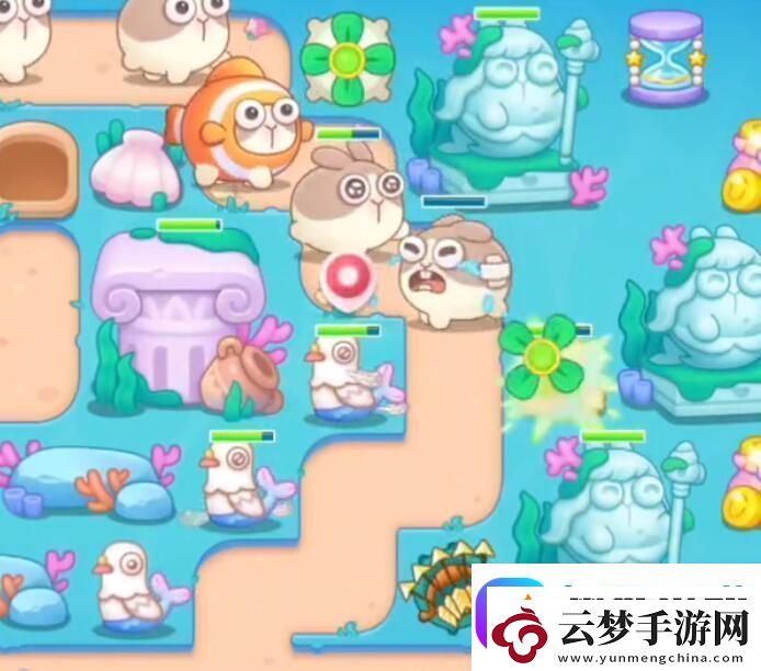 保衛(wèi)蘿卜4海的閨女第108關怎么過海的閨女第108關攻略