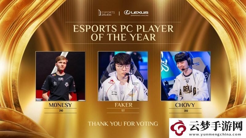 m0NESY收獲年度最佳PC電競選手第二名