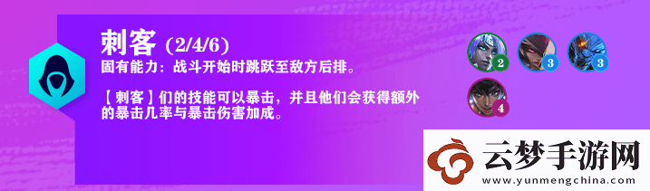 云頂之弈S7.5六刺客陣容搭配攻略