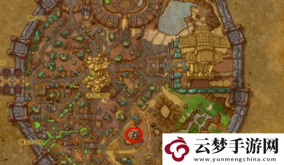 魔獸世界安德麥軍需官在哪