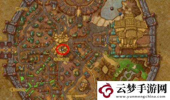 魔獸世界安德麥軍需官在哪
