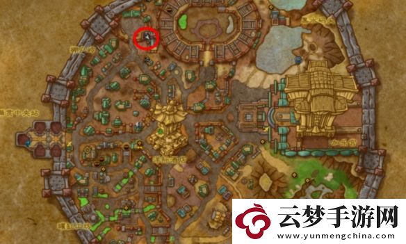 魔獸世界安德麥軍需官在哪