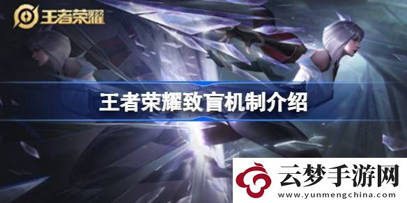 王者榮耀致盲機(jī)制介紹