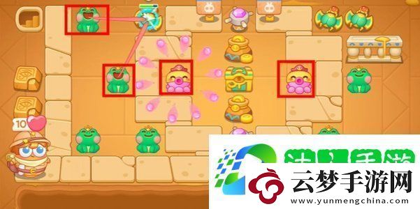 保衛(wèi)蘿卜4法老歸來(lái)第110關(guān)怎么過(guò)
