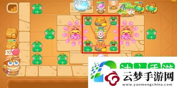 保衛(wèi)蘿卜4法老歸來(lái)第110關(guān)怎么過(guò)